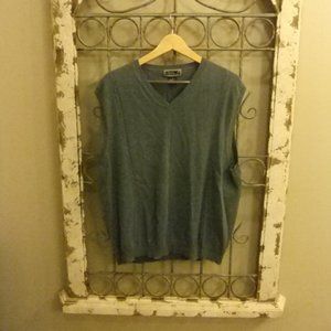 BOBBY G V-NECK SWEATER VEST MENS-LARGE